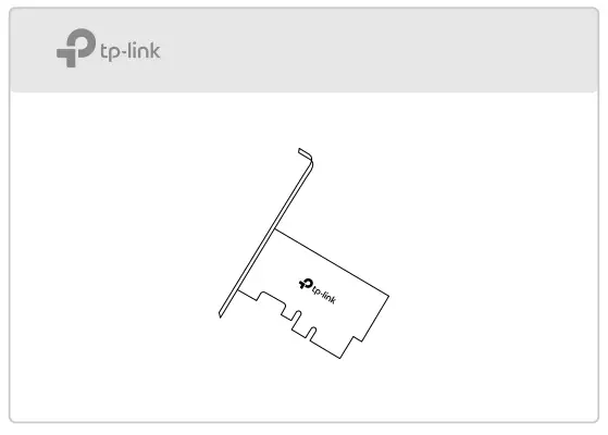 tp-link TX401 10 Gigabit PCIe Network Adapter - CD