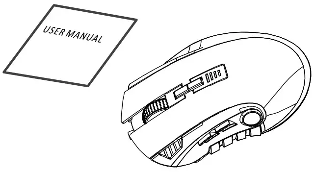 CANYON GM-15 Gaming Mouse with-- Package contents