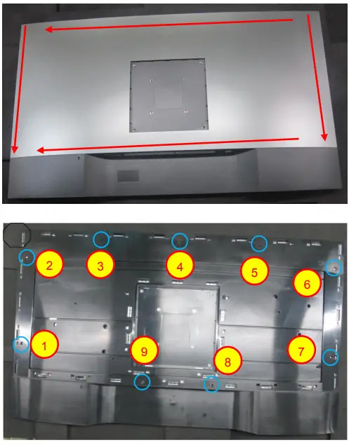 Dell P4317Q Monitor Teardown-1