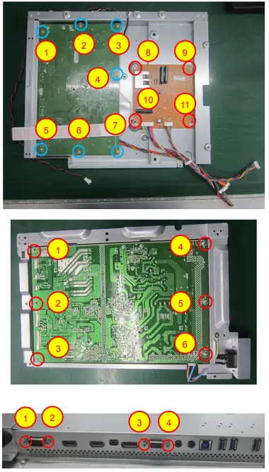 Dell P4317Q Monitor Teardown-Board