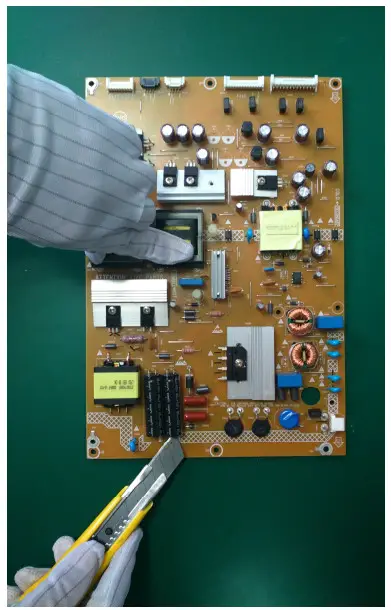 Dell P4317Q Monitor Teardown-PCB