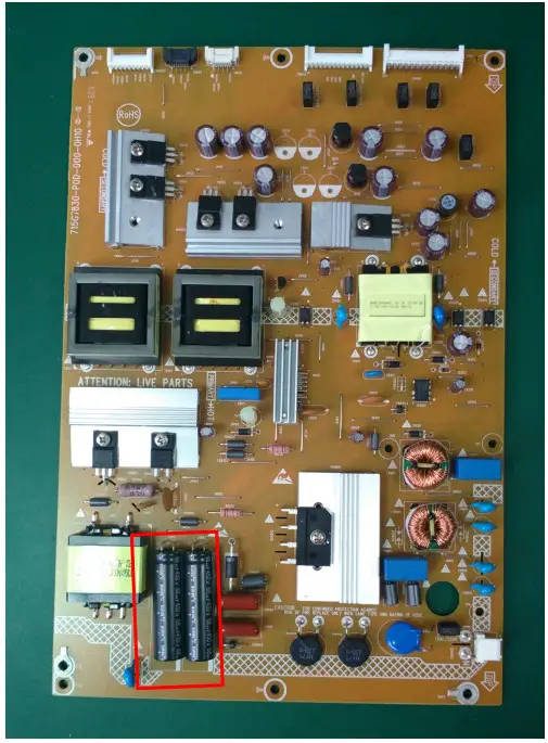 Dell P4317Q Monitor Teardown-boards
