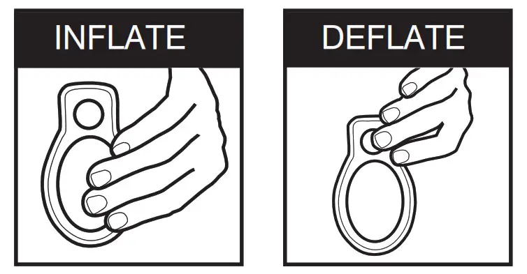 Homedics OFBR OBUSFORME Backrest Support - Inflate Deflate