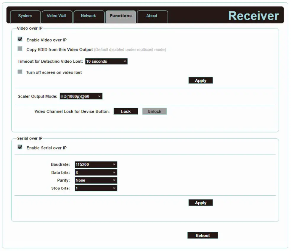 WebGUI Control Menu-10