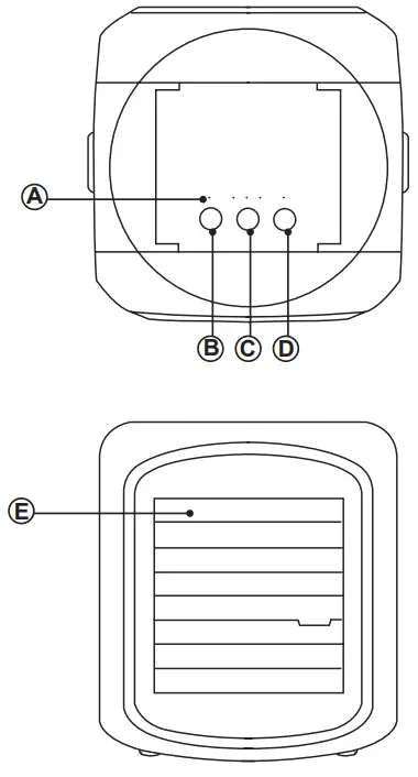 taurus 947259 Snowfield Mini Air Cooler 3 Speed - a