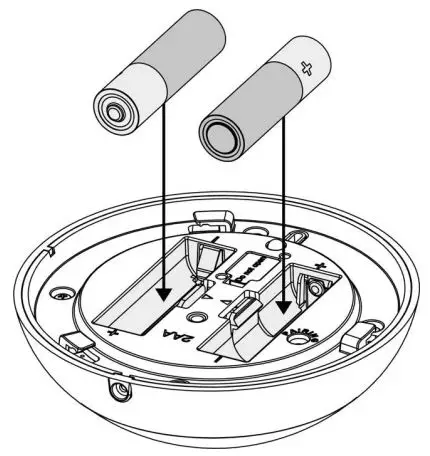 inovonics EN1266 360° Ceiling Mount Motion Detector - Figure 2