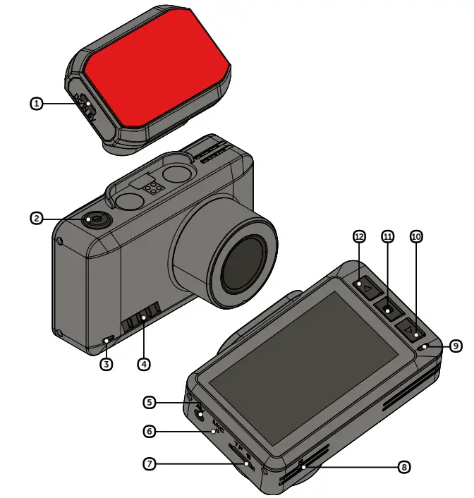 LAMAX Electronics T10 4K GPS - CAMERA INTRODUCTION