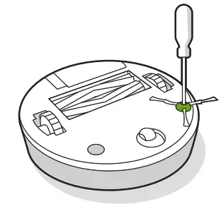 iRobot Roomba i1 Wi Fi Connected Robot vacuum Cleaner - reinstall the brush