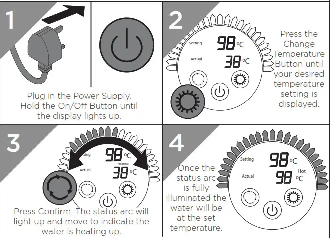 BRISTAN GLL RAPSNK3 SF C Gallery Rapid Boiling 3 in 1 ScaleFilter Sink Mixer Chrome- Power Supply.