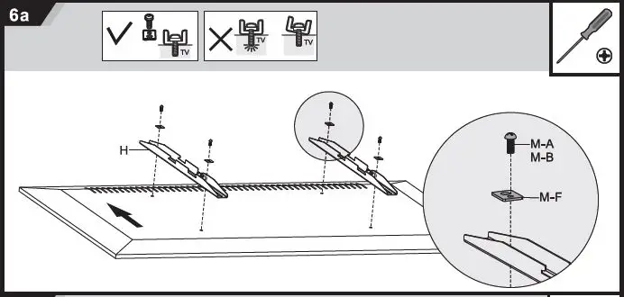 V7 TVCART3 Ultra Heavy Duty Mobile TV Cart Trolley fig7