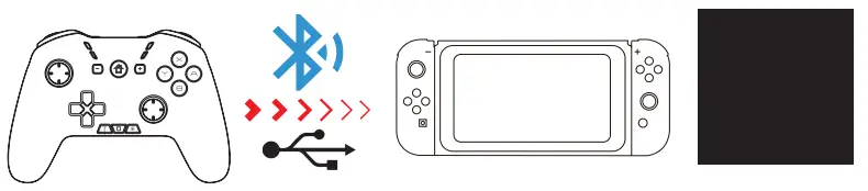 Shenzhen Heng Te Bi Technology HD6500 video game controller - Switch