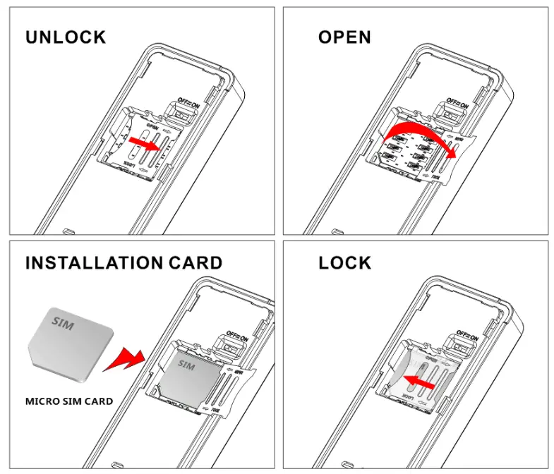 Powunity LK710 D2 01 Mini GPS Tracker Car Vibration Alarm - Start up