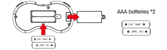 Battery Assembling for Remote Control