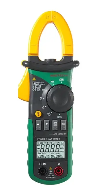 Mastech Ms2028a Digital Clamp Meter User Guide