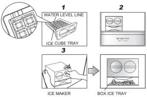 Panasonic NR TV341B Refrigerator - ICE