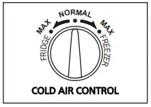 Panasonic NR TV341B Refrigerator - Temperature 1
