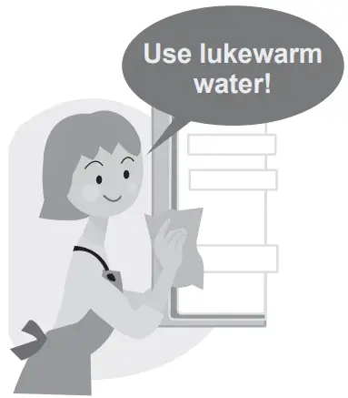 Panasonic NR TV341B Refrigerator - clean