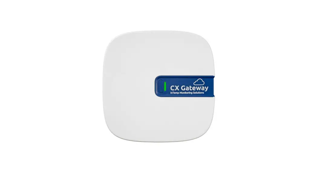 Cx5000 Gateway And Onset Intemp Data Loggers User Manual