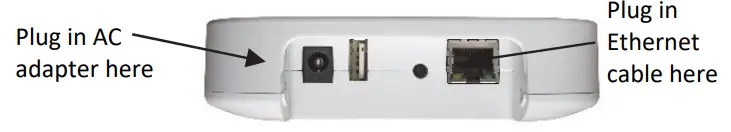 CX5000 Gateway and Onset InTemp Data Loggers - Power up
