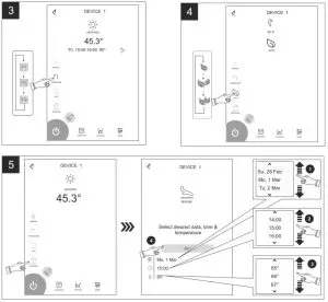 TESY GCV 80 47 24D C22 ECW Electric Water Heater - Device control 3