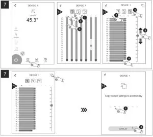 TESY GCV 80 47 24D C22 ECW Electric Water Heater - Device control 5