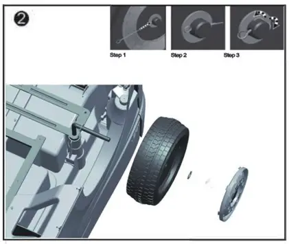 CHAMPION TY327938 12 Volt Electric Kids Ride on Car - Assembly 2