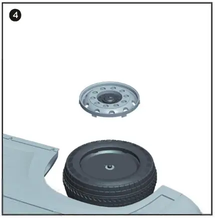 CHAMPION TY327938 12 Volt Electric Kids Ride on Car - Assembly 4