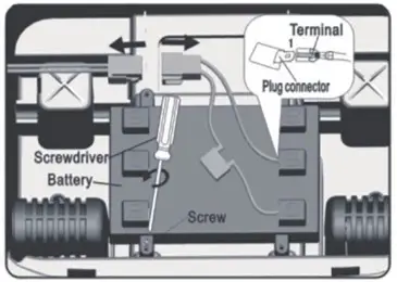 CHAMPION TY327938 12-Volt Electric Kids Ride on Car - Battery Replacement