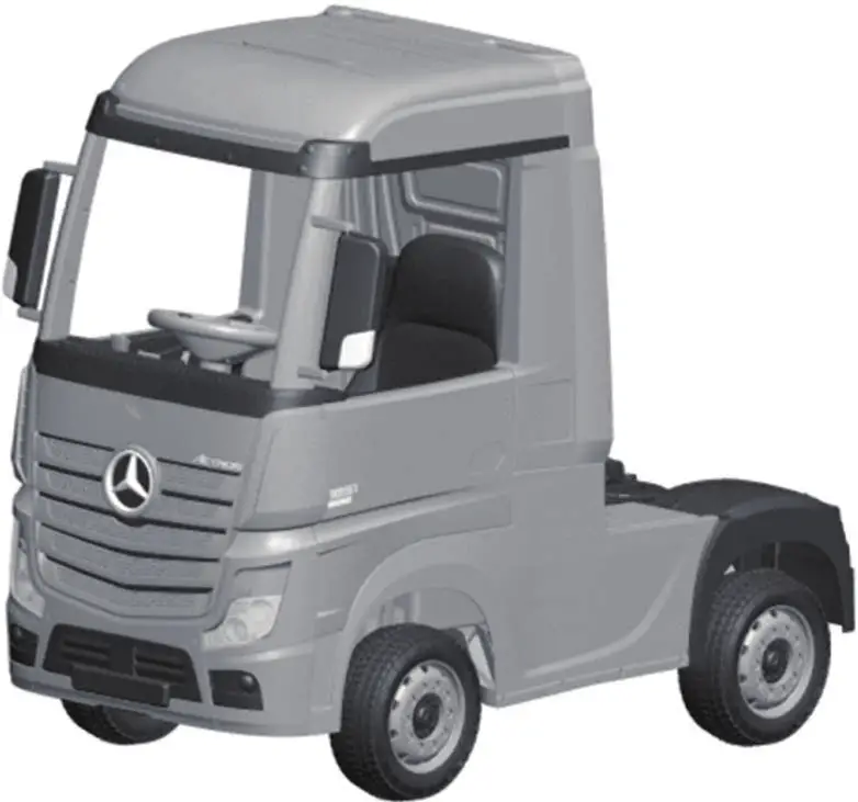 CHAMPION TY327938 12 Volt Electric Kids Ride on Car Mercedes Benz Actros with 2 4G Remote Control - Cover