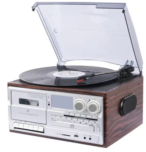 Dosound Electronics TR-18CD Classical Turntable with AM FM Radio