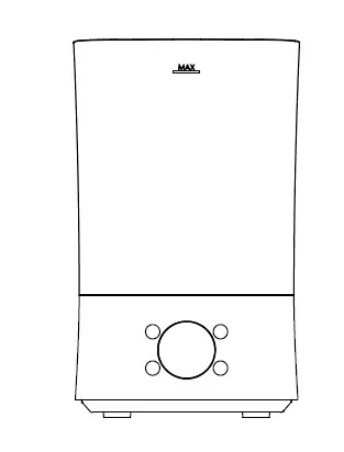 PINGI CHD-A4000D Ultrasonic Humidifier fig 2
