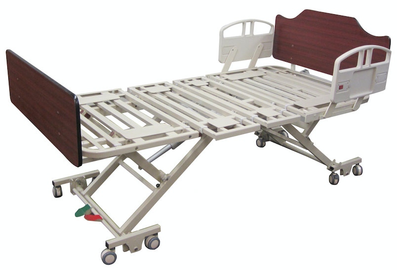 Noa Medical Noa Elite Ex Long Term Care Bed With Mahogany Head And Foot Panels Instruction Manual