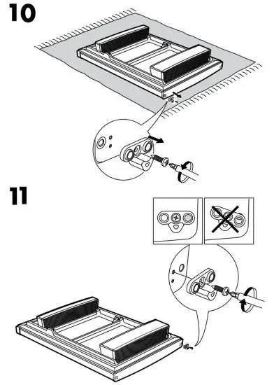 IKEA Lagan Fridge with Freezer Compartment Freestanding - 10