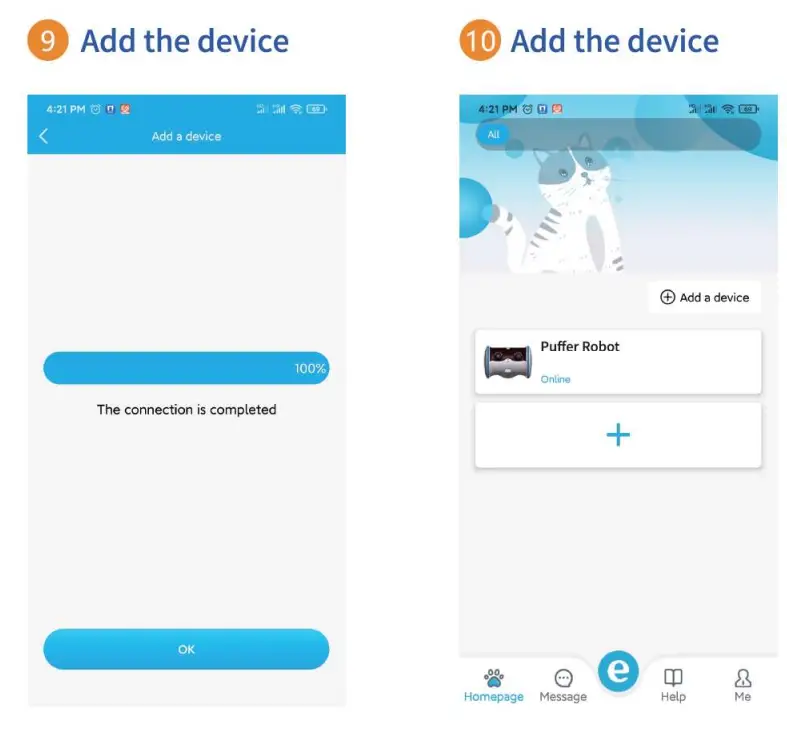 Shenzhen Hongxianggu Technology FX330 Little Puffer Robot - app 4