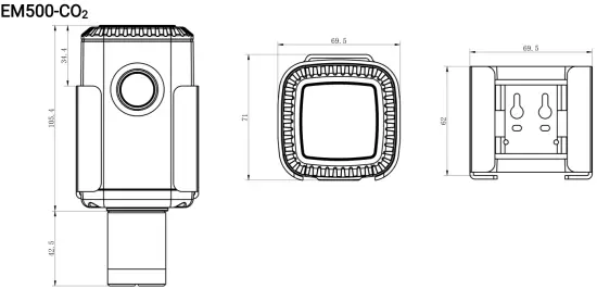 Milesight EM500 Series Outdoor Environment Monitoring Sensor Featuring LoRaWAN - fig 1