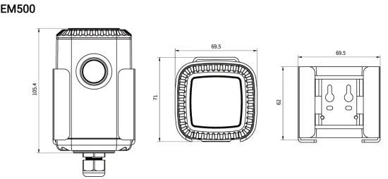 Milesight EM500 Series Outdoor Environment Monitoring Sensor Featuring LoRaWAN - fig 2