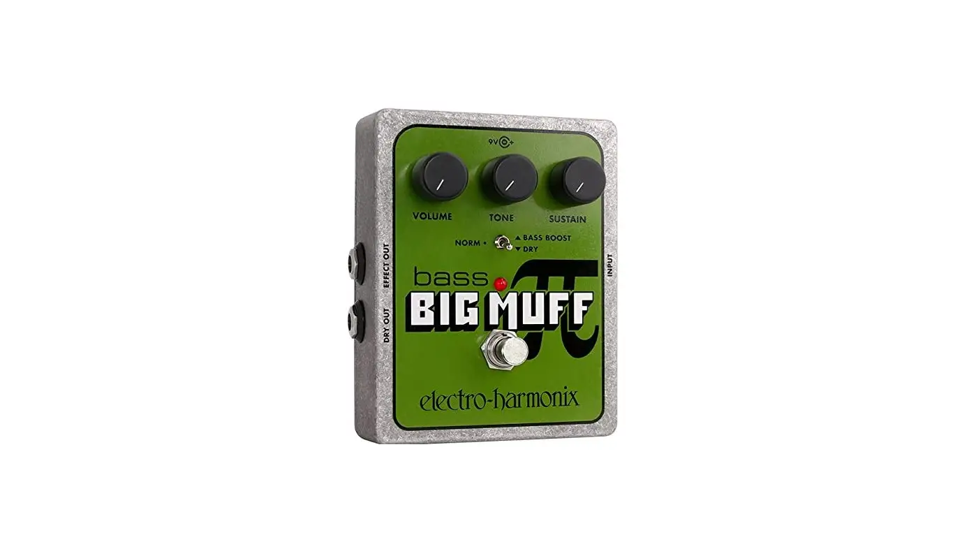Electro-harmonix Bass Big Muff Pi Distortion Pedal Instruction Manual