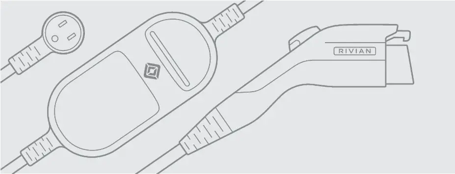 RIVIAN PT00045331 Portable Car Charger - Cover