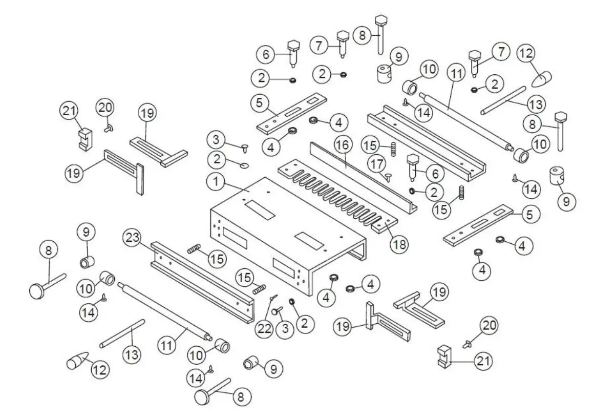 LUMBERJACK -DTJ300 300mm- Dovetail- Jig- User-FIG 12
