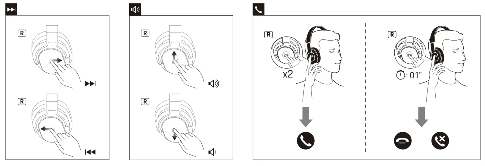 PORSCHE DESIGN PDH80 Wireless Over Ear Headphones - fig3