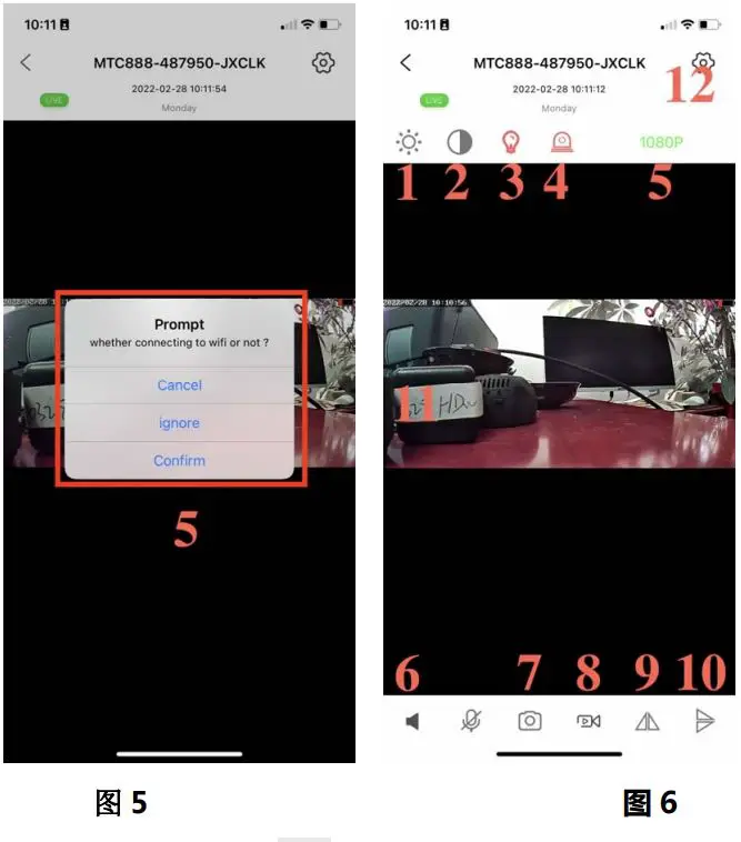 MOCMYKON X8S-4K Ultra-HD-Wireless-WiFi-Camera-6