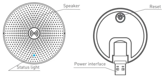CONNECTED MAX CMACC-CHIME WH Wireless Doorbell Chime - fig