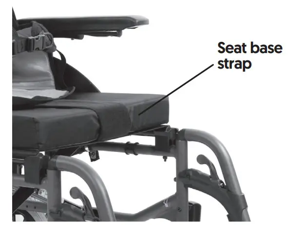 LECKEY Leeway Pelvic Cradle Wheelchair - parts 1