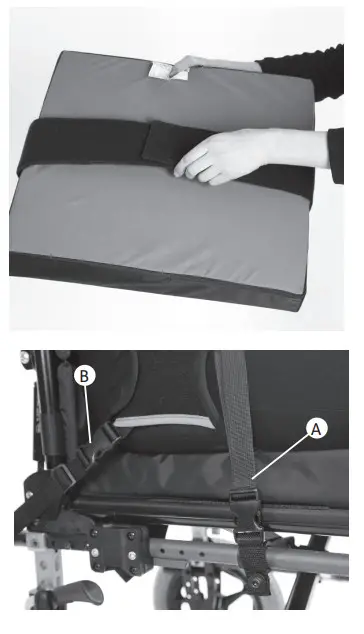 LECKEY Leeway Pelvic Cradle Wheelchair - parts 2