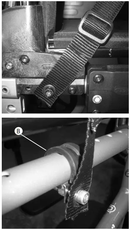 LECKEY Leeway Pelvic Cradle Wheelchair - parts 4