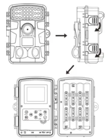 SunTek DL023 20MP HD Trigger Time Waterproof Night Vision Camera-FIG3
