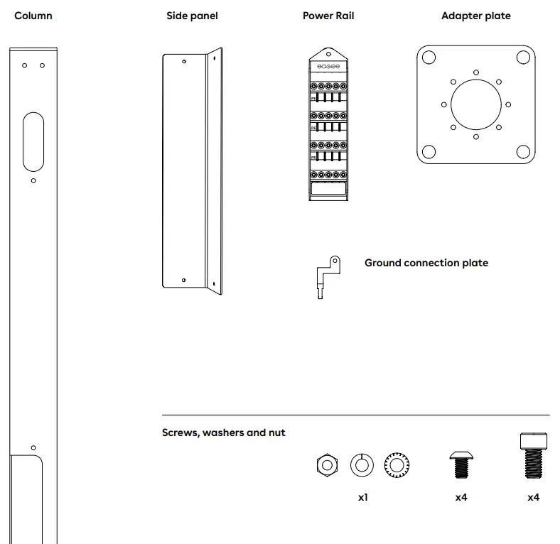 easee Base Multi Way Charging Pedestal-fig1
