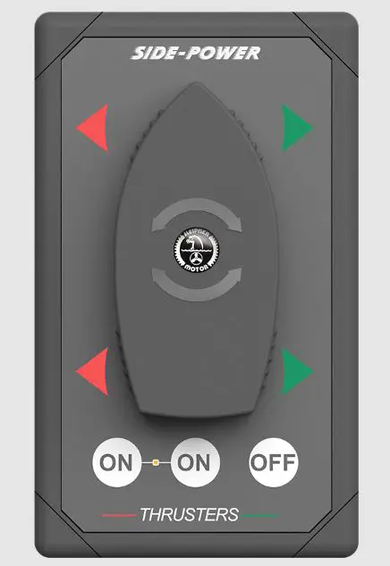 SIDE-POWER 8909C Control Panel fig 1