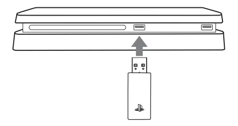 PlayStation 3002498 Gold Wireless Headset - Initial setup