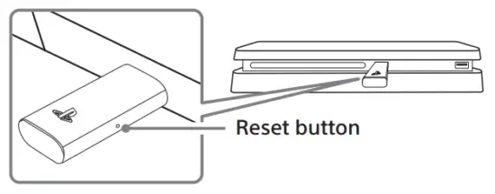 PlayStation 3002498 Gold Wireless Headset - powered USB